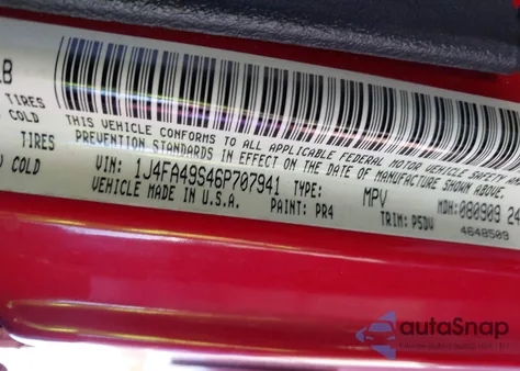 2006 Jeep Wrangler Sport z USA, uszkodzony, nr VIN 1J4FA49S46P707941